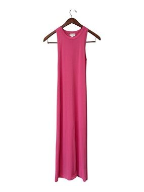 The Drop Tank Top Style Long Micro Knit Maxi Dress Size Small